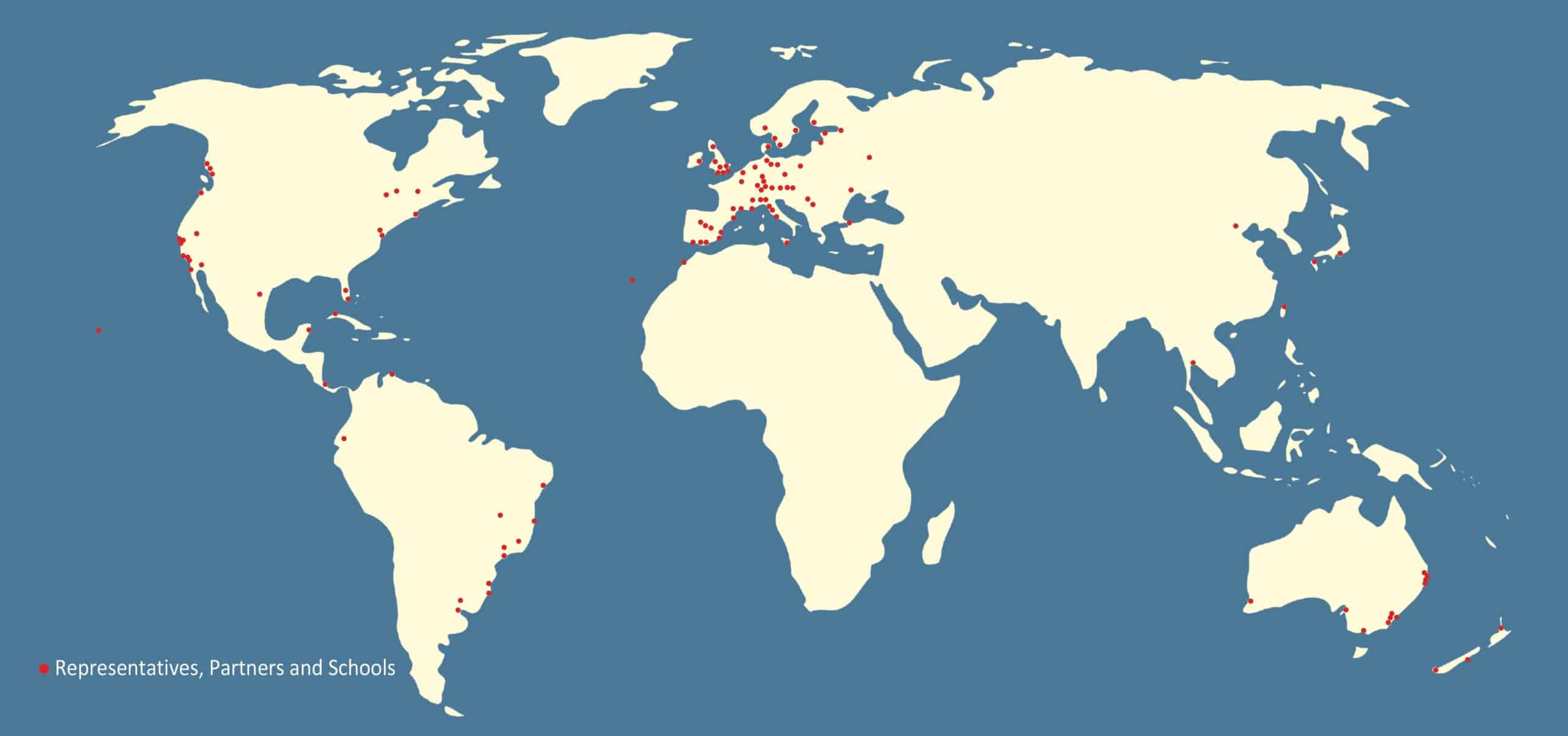 地图 Globea Education Map